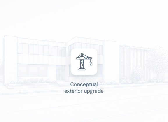 Conceptual exterior upgrade