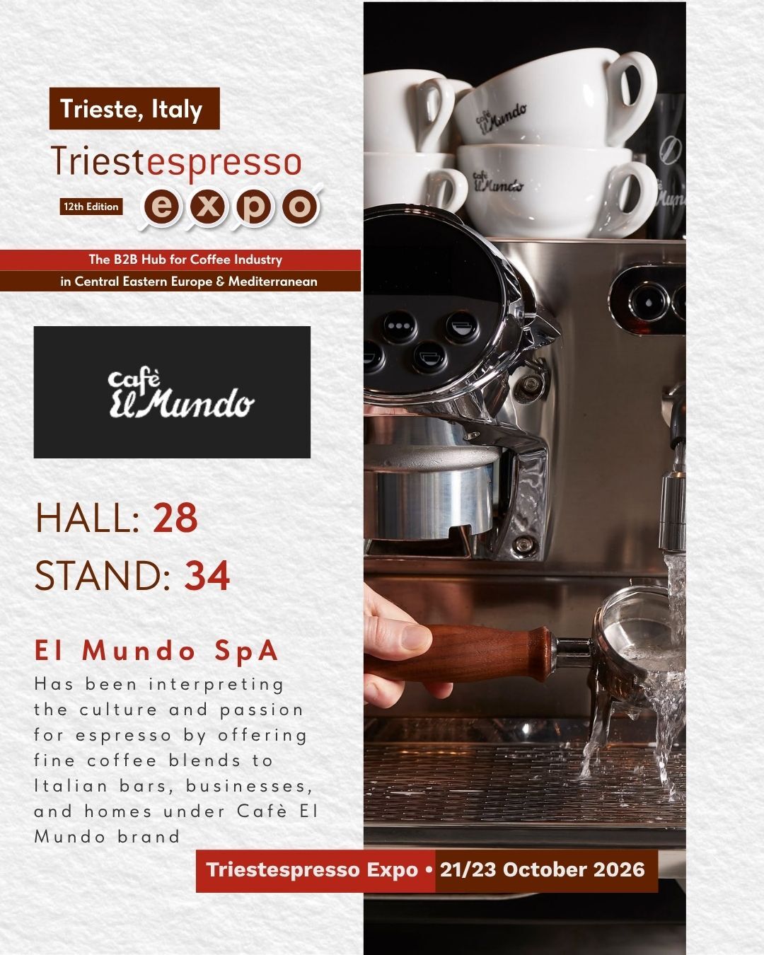 El Mundo - Stand Triestespresso Expo