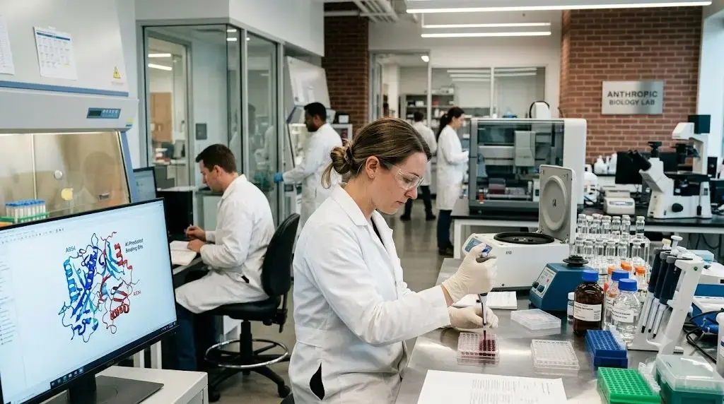 Anthropic Quietly Establishes Biology Lab as It Expands Into AI-Driven Drug Research