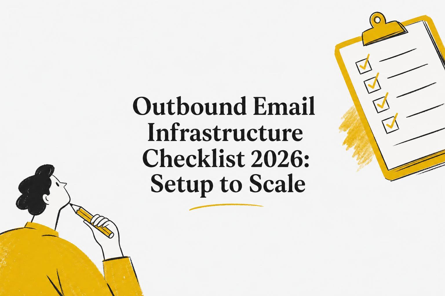Outbound Email Infrastructure Checklist 2026: Setup to Scale