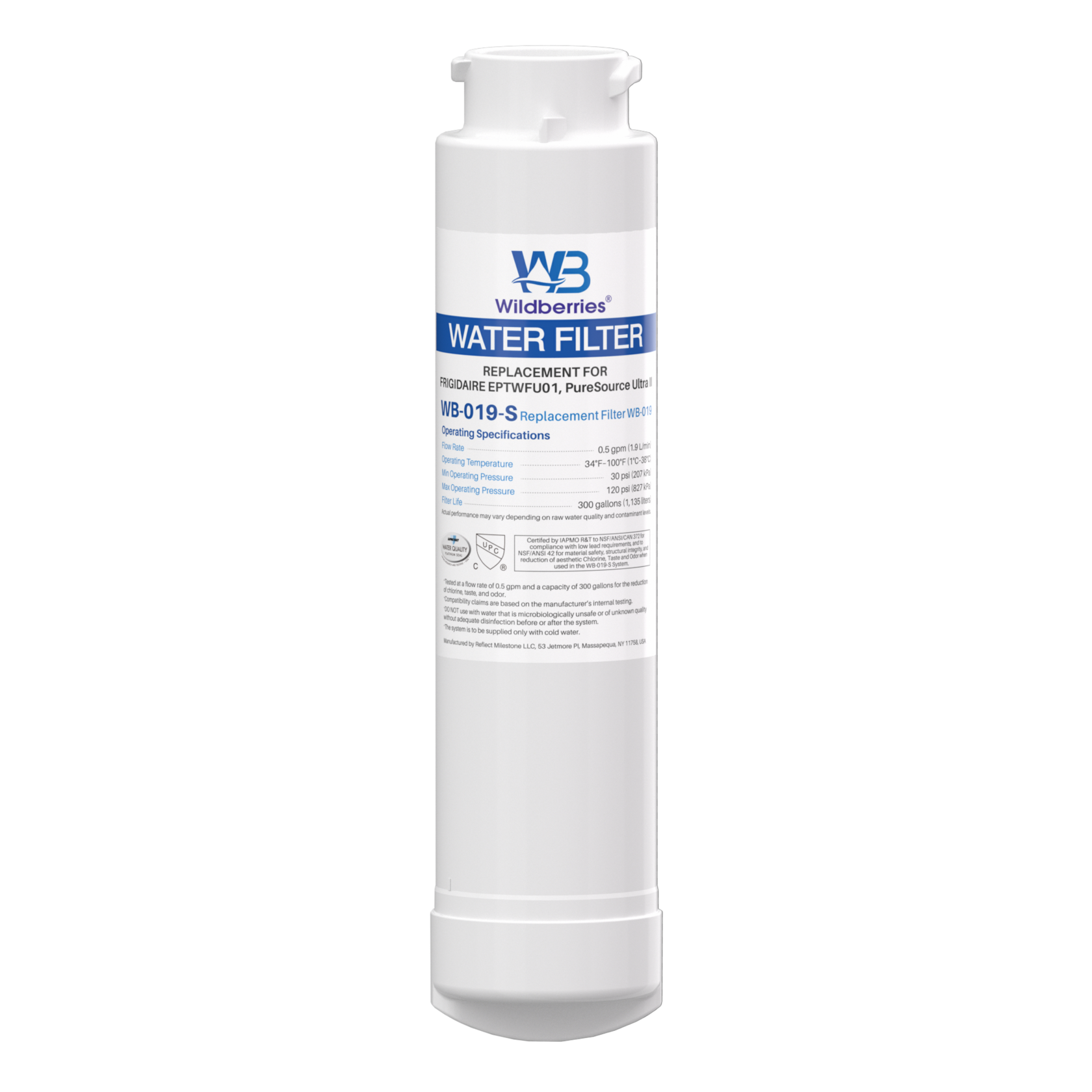 WB-019-S Wildberries Refrigerator Water Filter