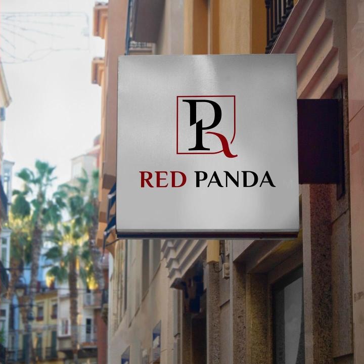 RED PANDA street sign