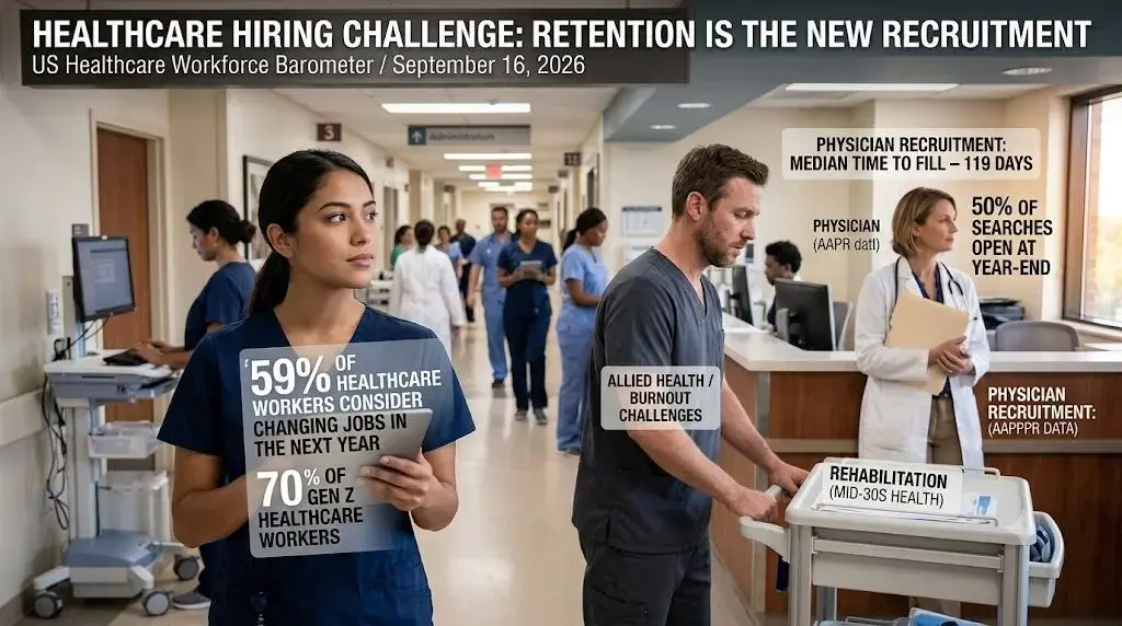 Healthcare Hiring Faces a New Challenge as Workers Consider Changing Jobs
