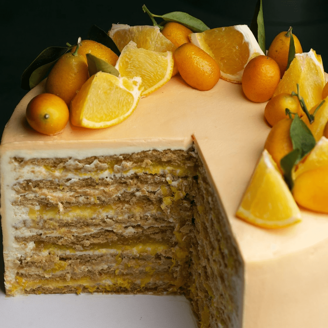 Orange Honey cake