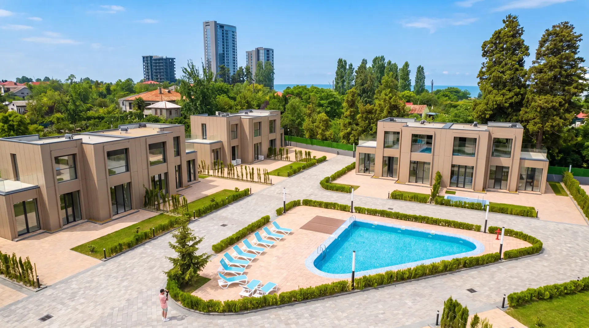 Votre villa privée sur la plage de la mer Noire