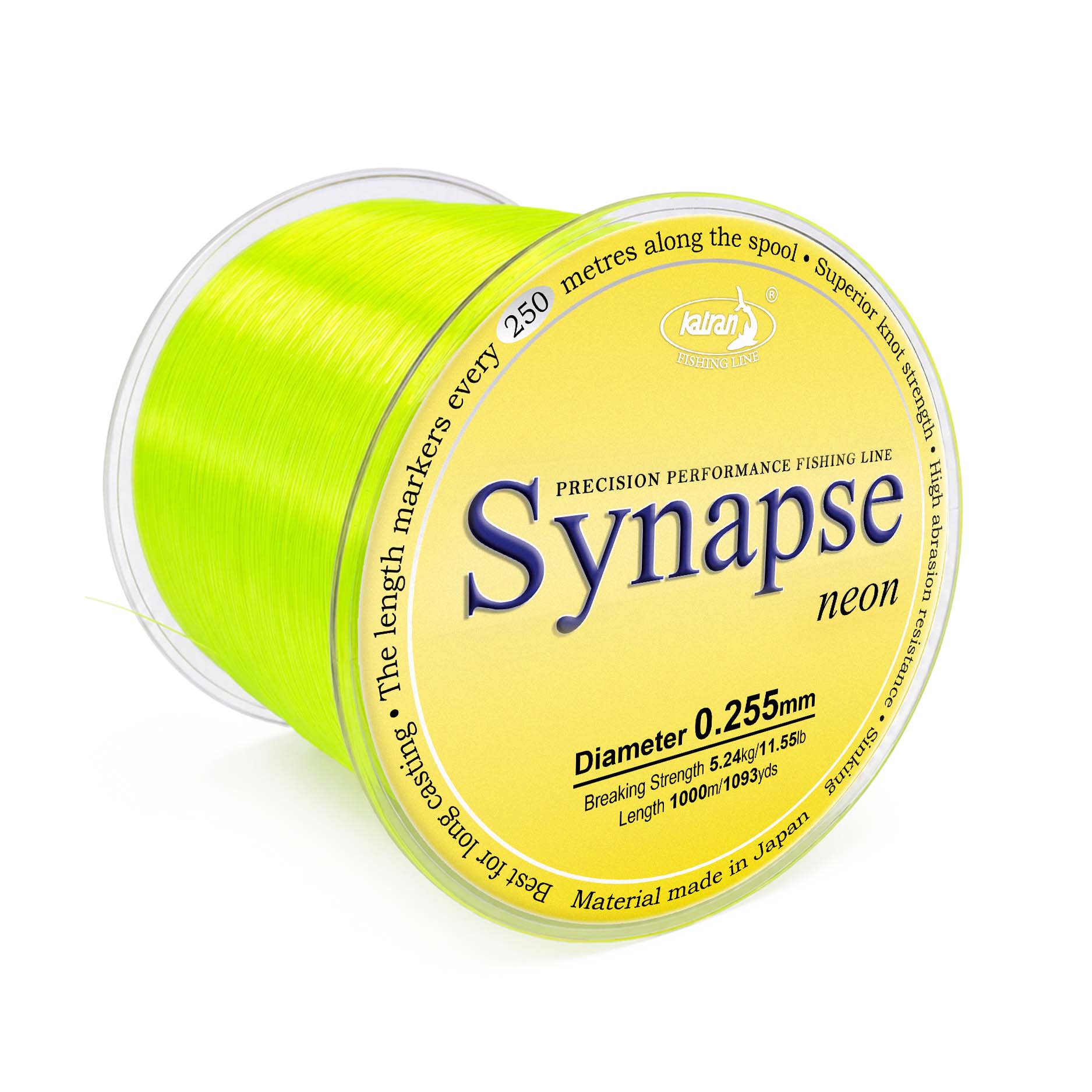 KATRAN Synapse Neon 0.255 mm monofilament line