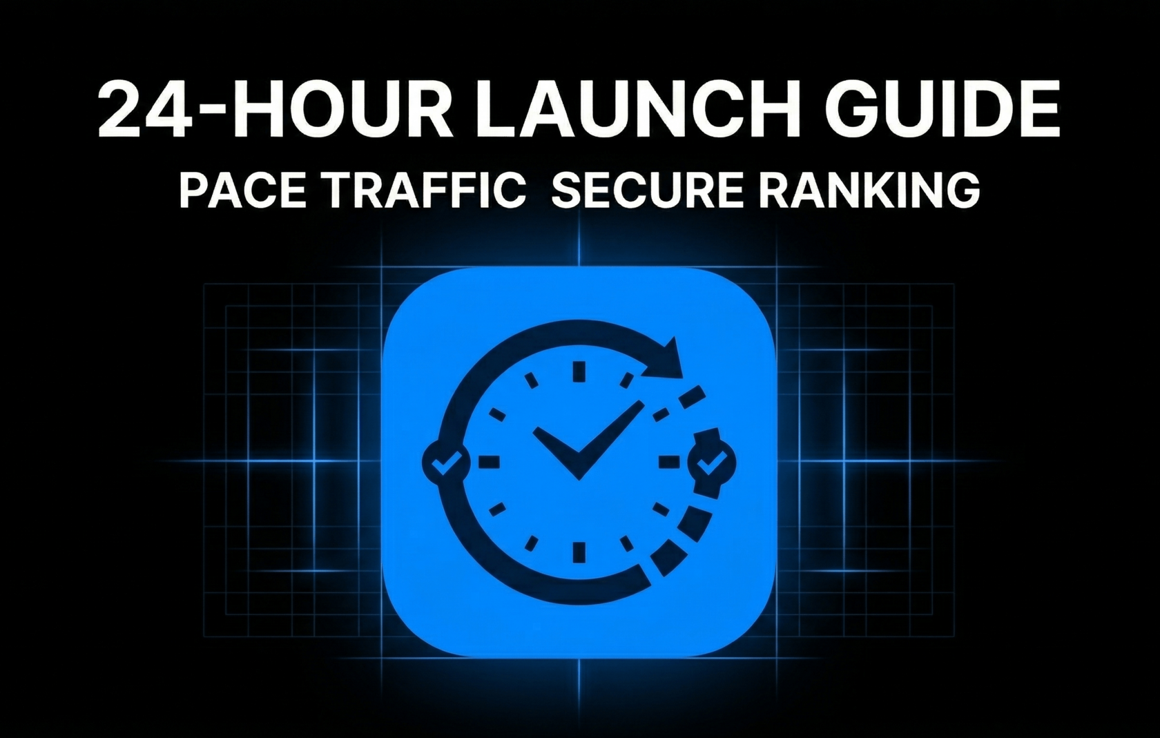 24-Hour Launch Guide Pace Traffic Secure Ranking