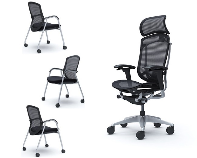 OKAMURA Japanese Extraordinary Quality Office Chairs