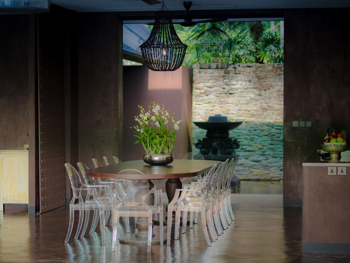 Dining area, Villa Saanti