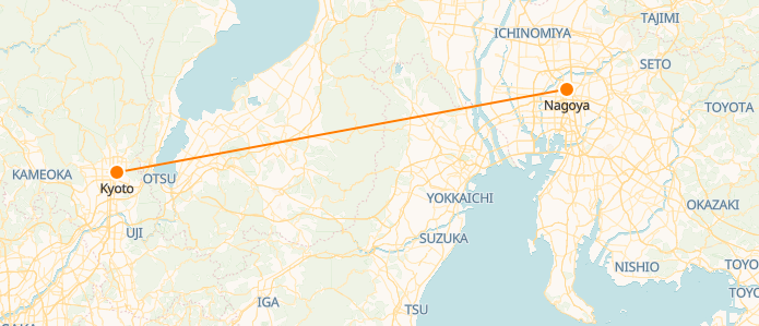 Kyoto to Nagoya Shinkansen Schedule Train Tickets Cost