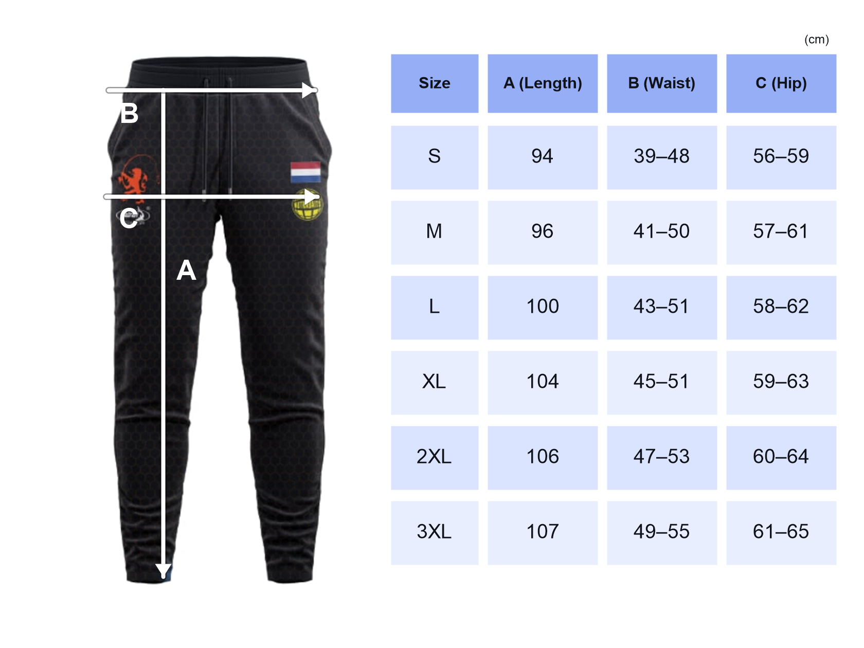 Katran custom team joggers