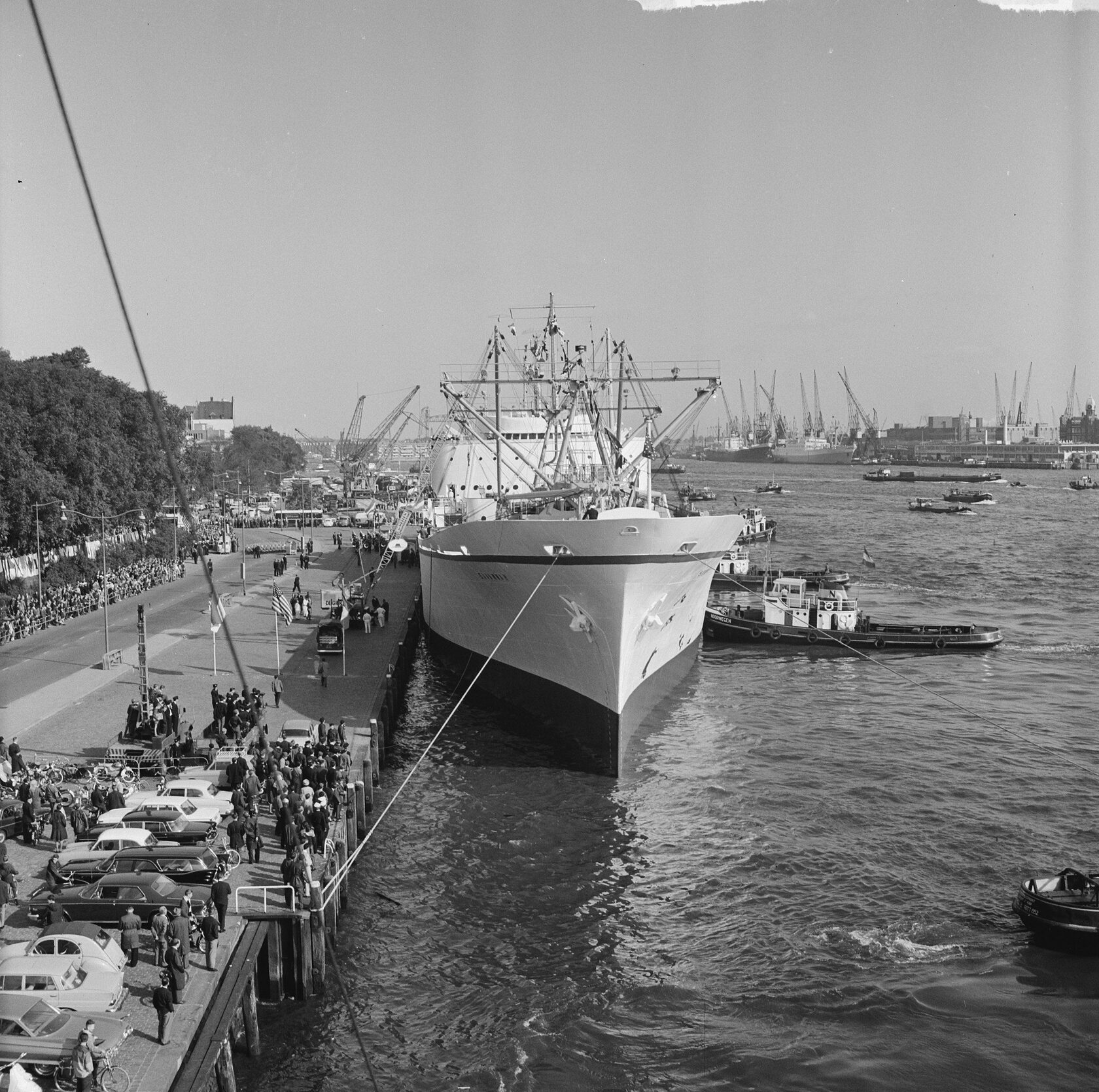In May of 1964, Savannah set sail on an ambitious world tour to demonstrate the merits of nuclear power