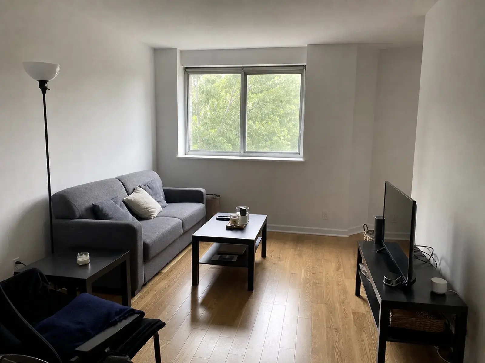 Apartment living room reference image