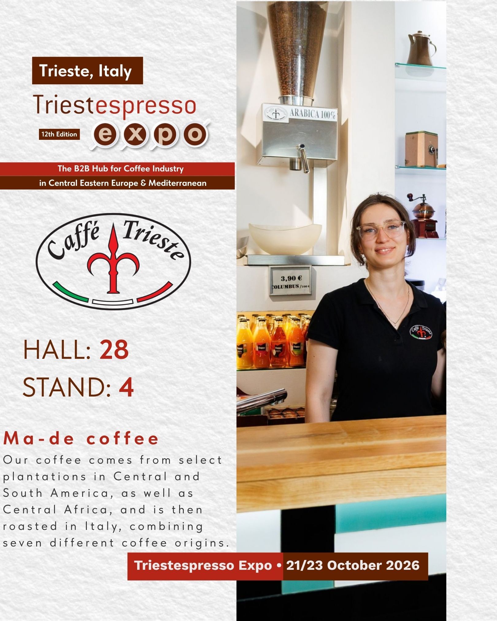 Caffè Trieste - Stand Triestespresso Expo