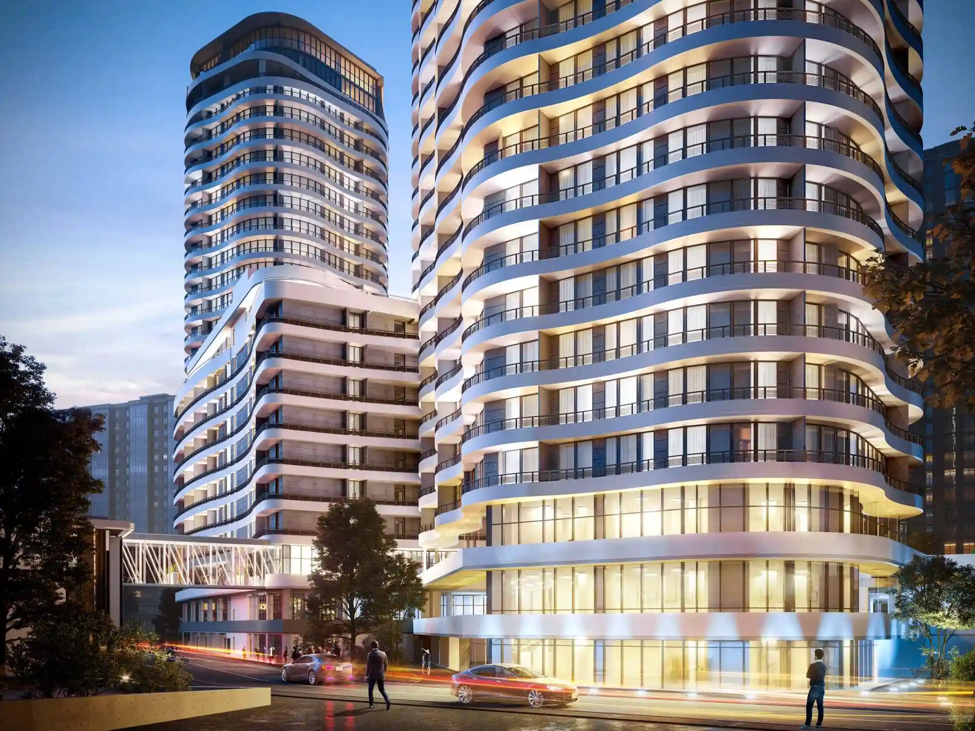 ЖК Unity Towers — территория и окружение комплекса