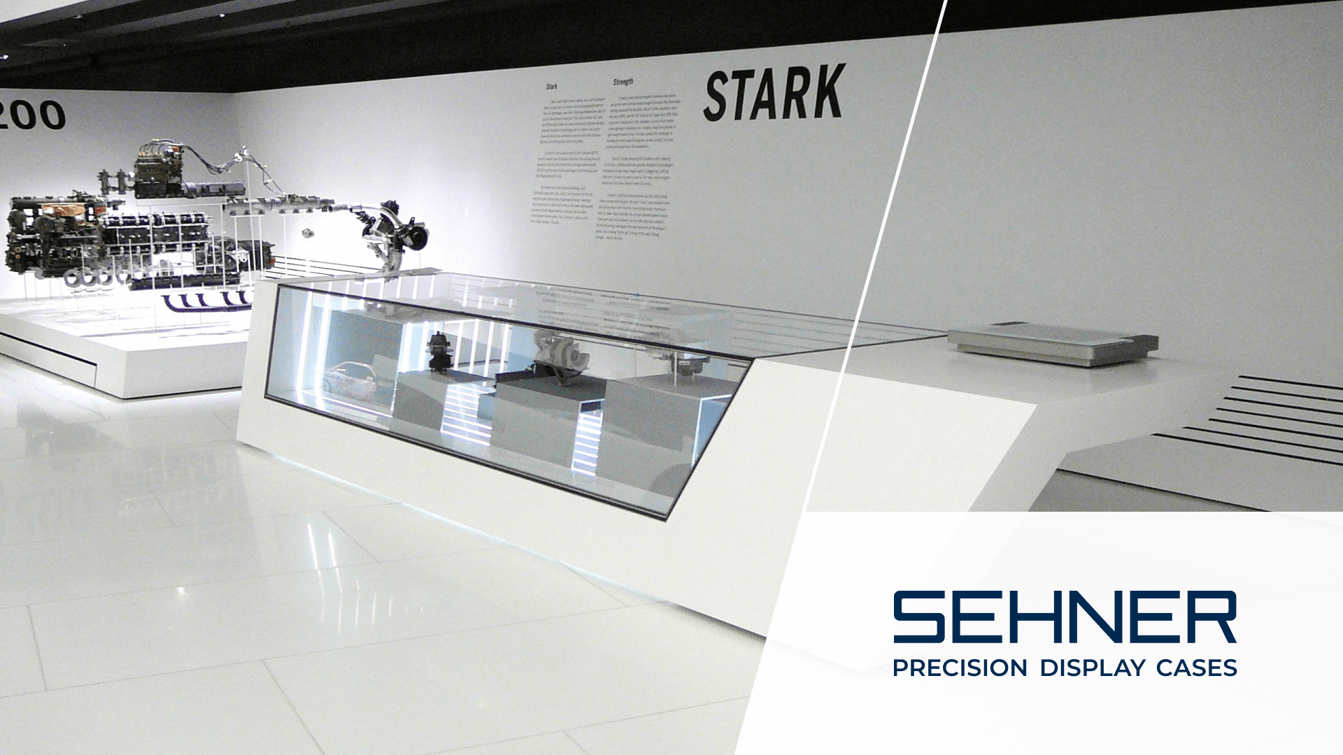 Custom Display Cases at Porsche Museum – Precisely Staged