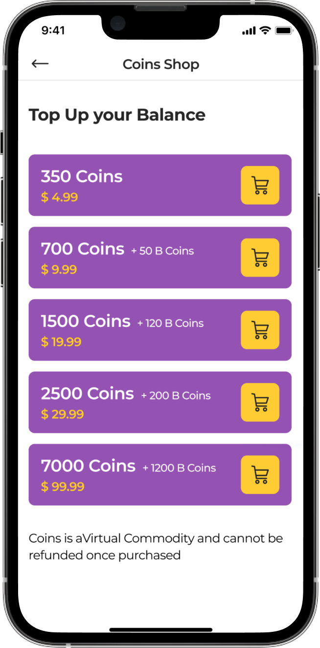 App currency