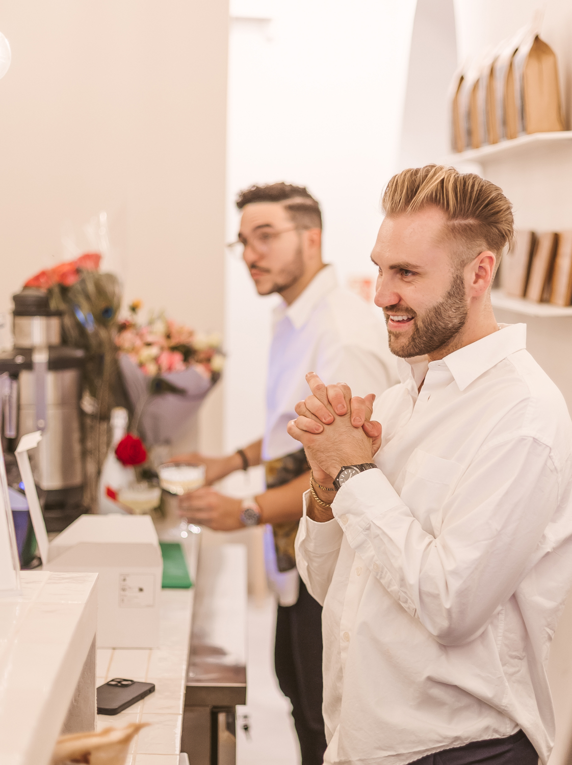 Nuotraukos iš kavinės atidarymo