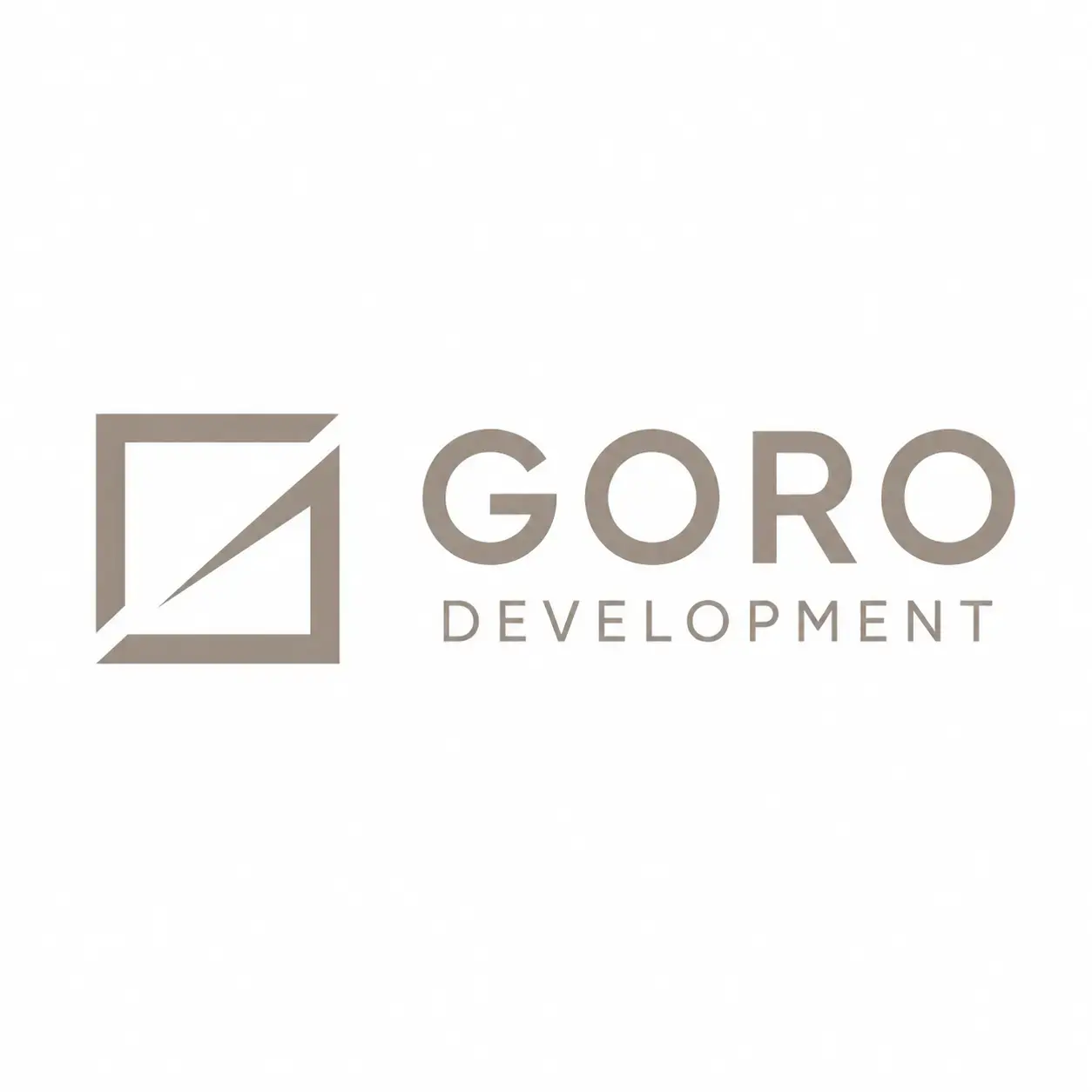 Логотип компании GORO Development — застройщик ONDE Hotel в Карпатах
