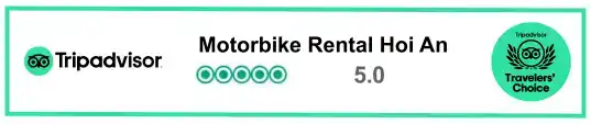 TripAdvisor reviews for motorbike rental in Hoi An 