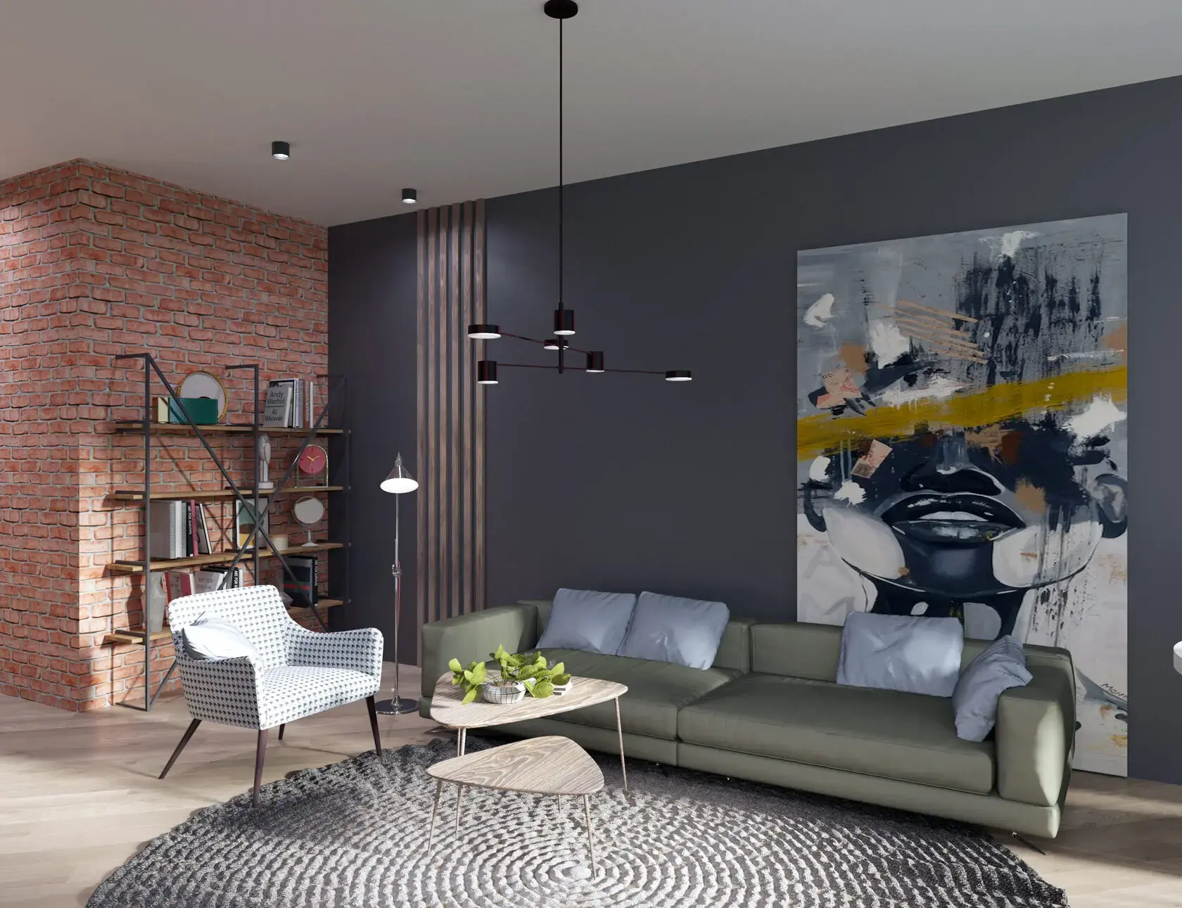 Пространство у Стамбульского — интерьер Loft, фото 6