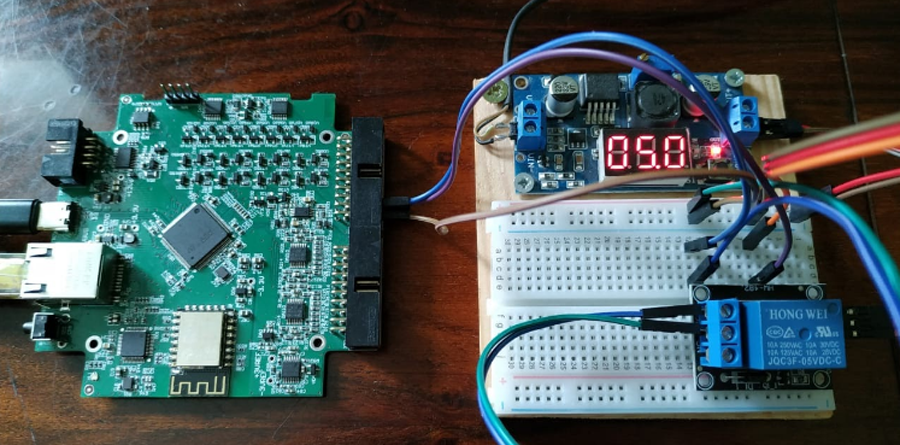 Testing the Chinese relay using Fork and Python