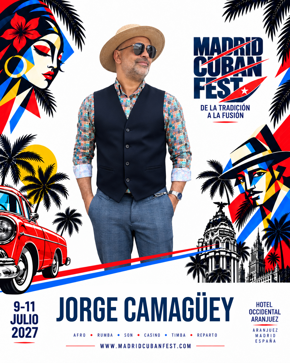 Jorge Camagüey — Madrid Cuban Fest 2027