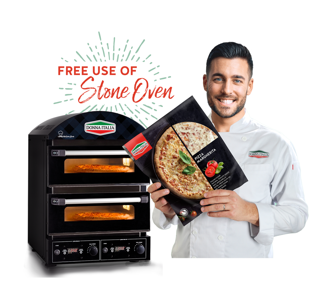 Donna Italia - Italian Pizza In 3 Minutes