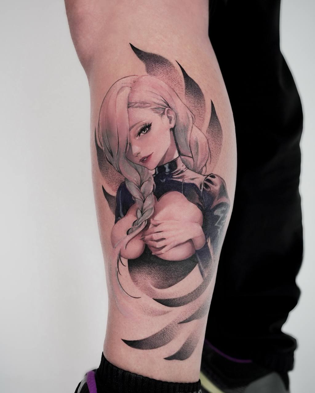 Graphik & Farbe Tattoo von Maria – Arbeit 12