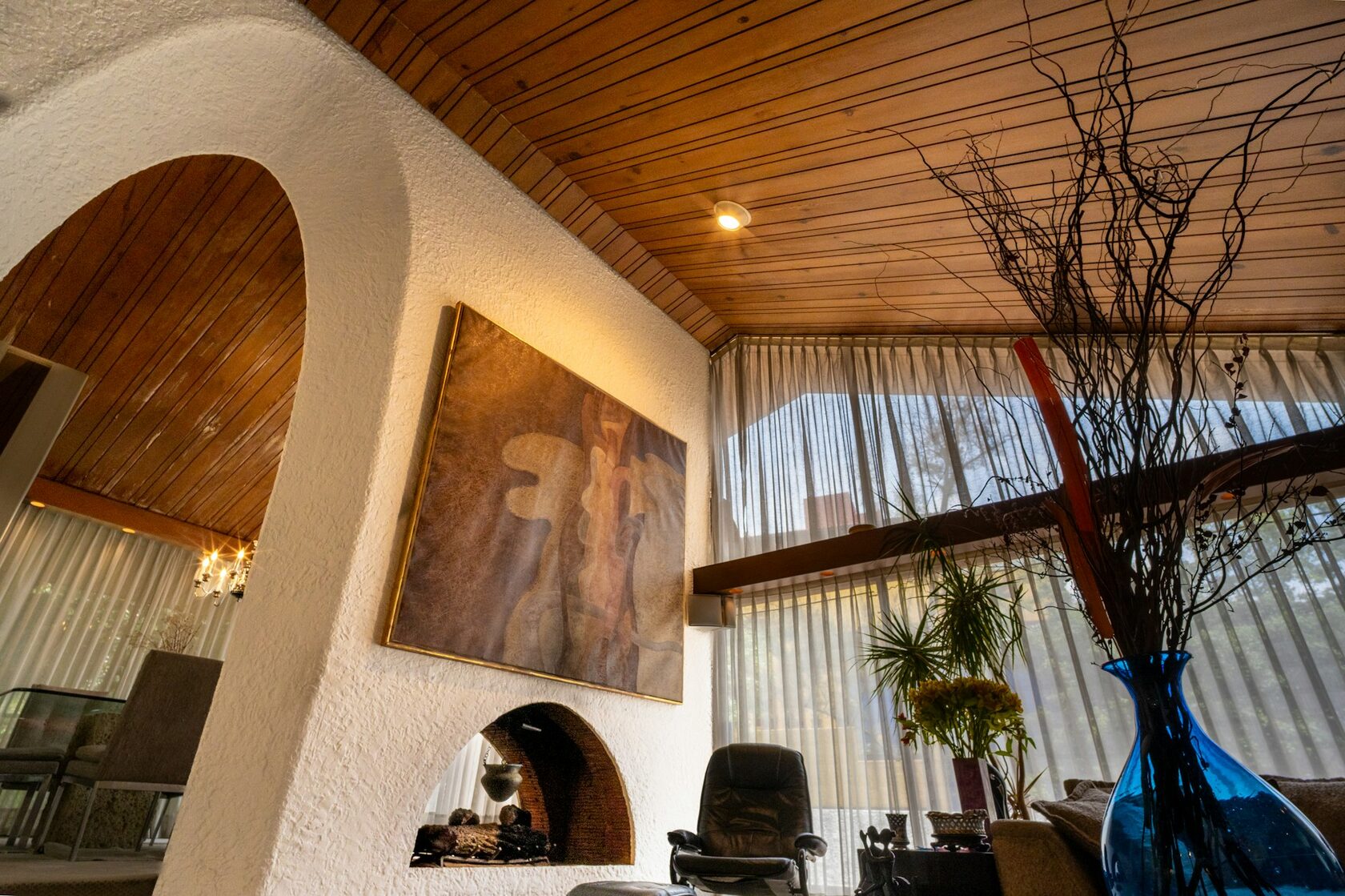 Modern renovated Mediterranean interior