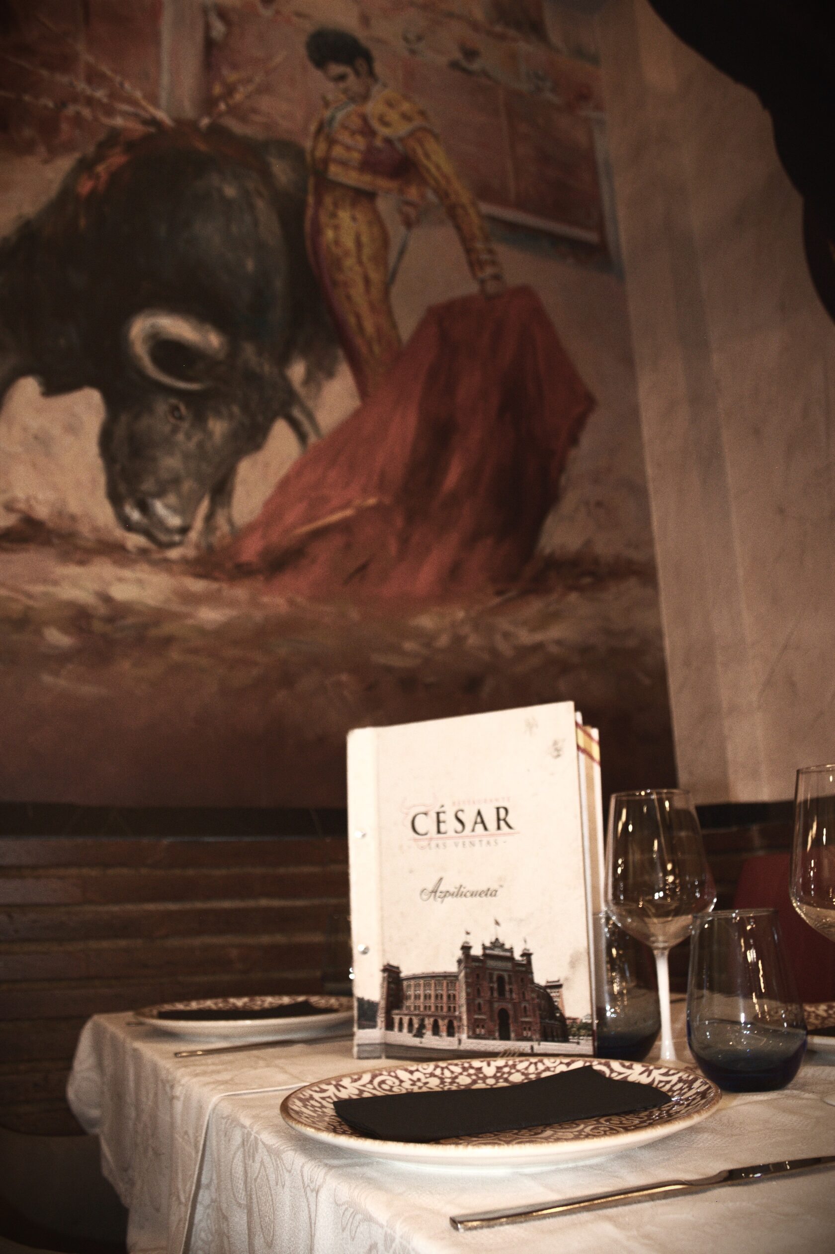 Mesa de César Las Ventas