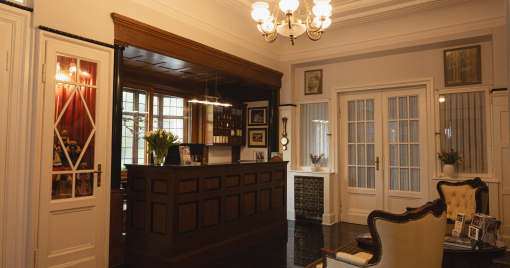 Hotelrezeption in bad kissingen