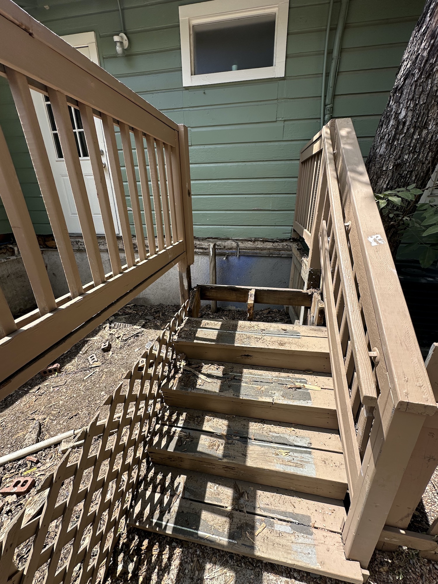 Porch and stair restoration Austin TX — process photo 7 of 23