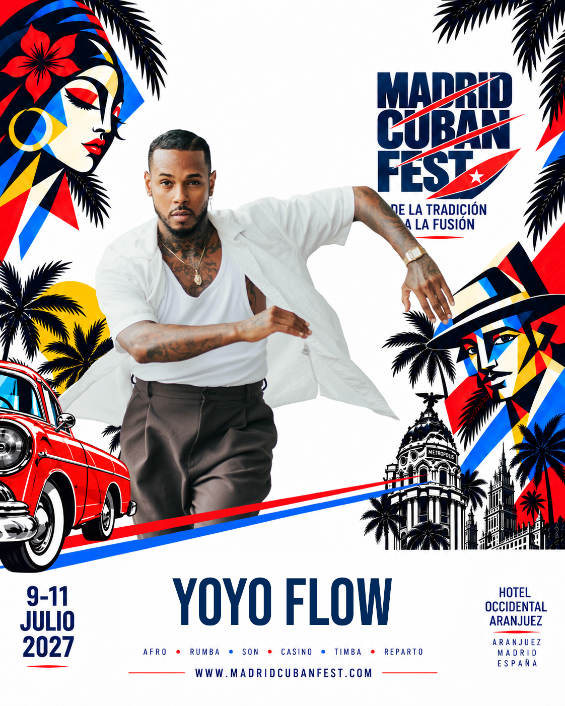 Yoyo Flow — Madrid Cuban Fest 2027