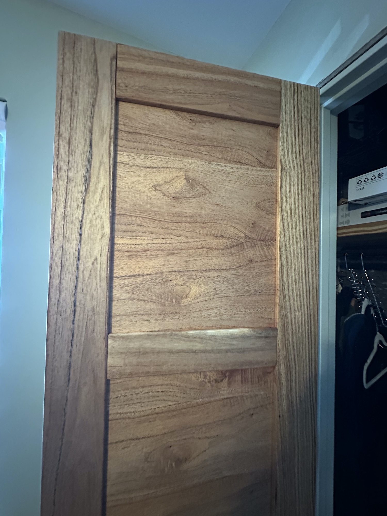 Interior Cedar Door Installation & Rubio Monocoat Finish