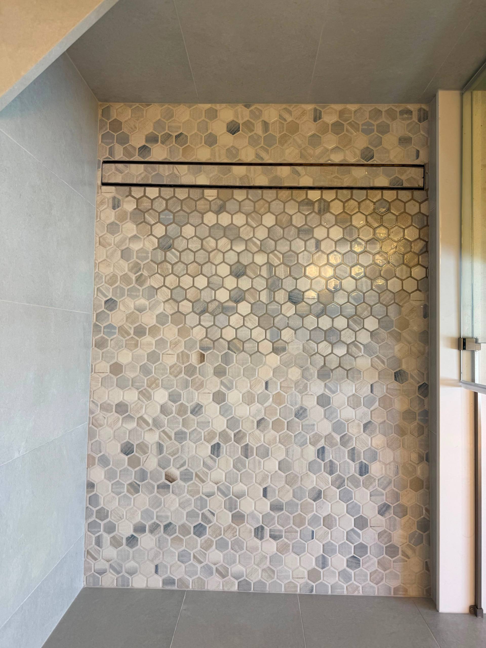 Bathroom remodeling project