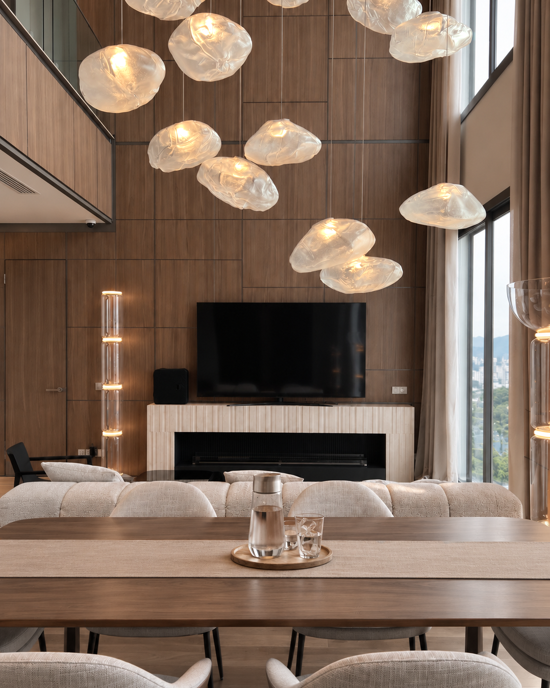 Mountain House interior design project by Ksenia Shtefan