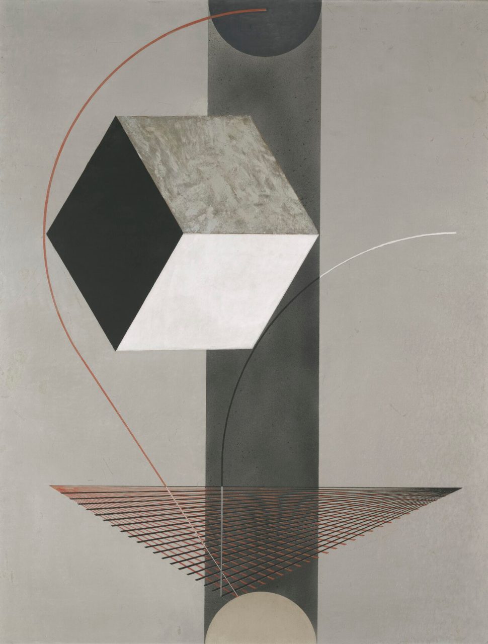 El Lissitzky. Proun 99, c. 1923–1925