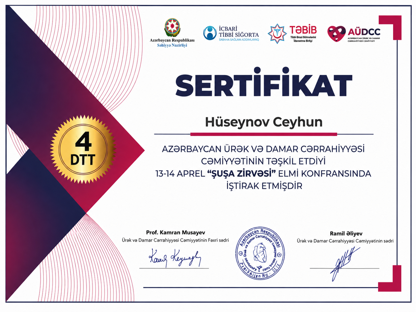 Certificate 15