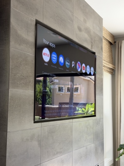 TV Install on Tile