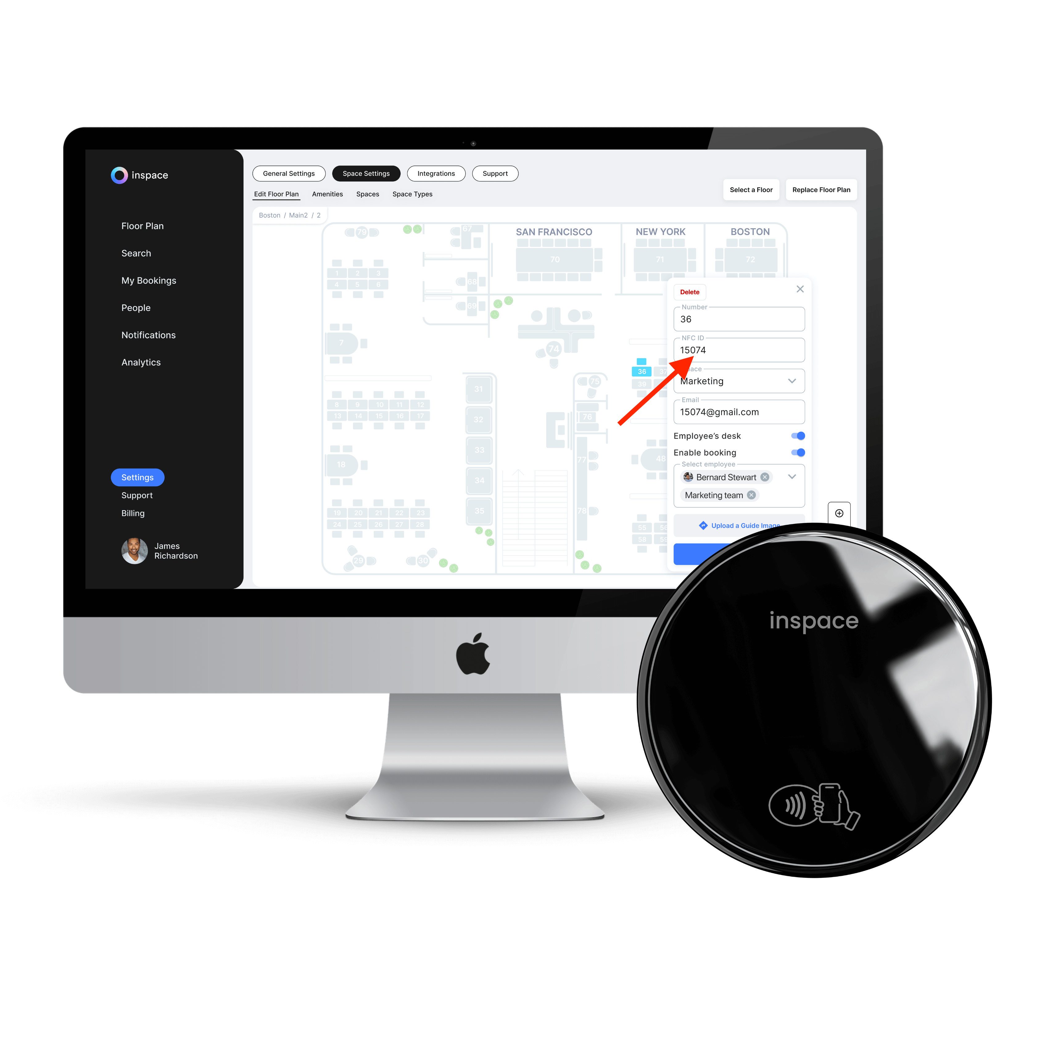 Guide: Activating Devices | inspace Help Center