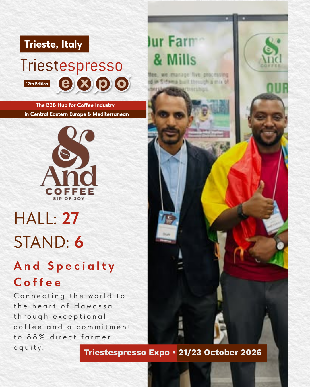 And Specialty Coffee - Stand Triestespresso Expo