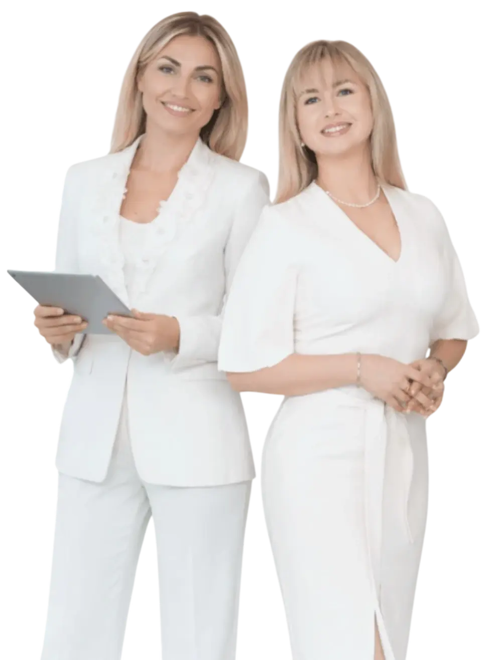 Alla Matiushkina e Aleksandra Kjaersfeldt, docenti del corso Hair Control