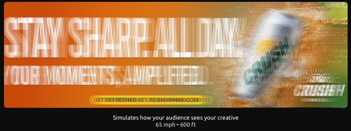 Phase 1 Speed View Simulation