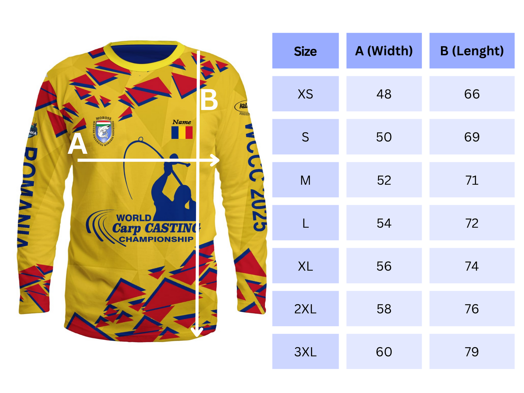 Katran custom team long sleeve jersey