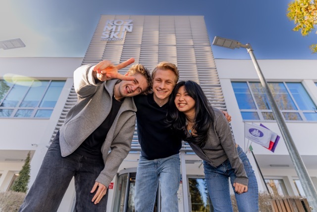 TEAM University campus exterior