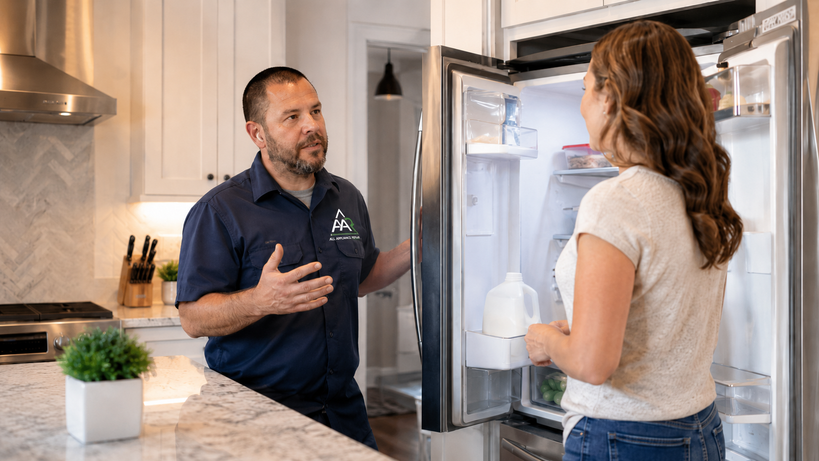 Refrigerator repair by All Appliance Repair