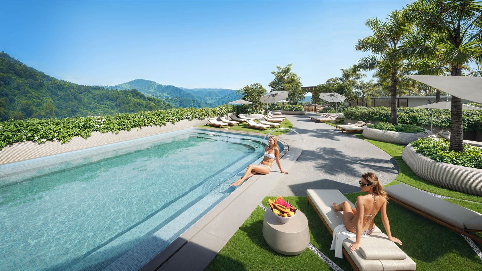 Sun Hills Lakeside Phuket — Rooftop-бассейн