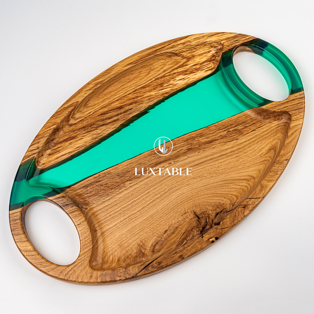 Vassoio 35x25x h7 cm in legno di pino