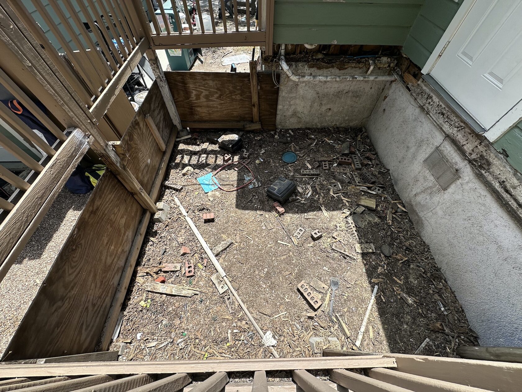 Porch and stair restoration Austin TX — process photo 6 of 23